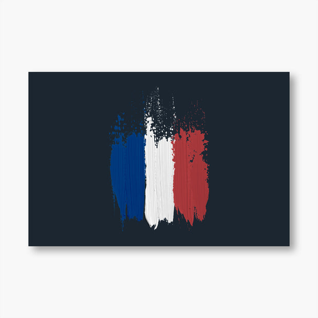 France Dark Brush