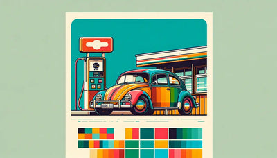 What Makes Volkswagen Beetle Prints a Popular Choice for Vintage Car Enthusiasts?