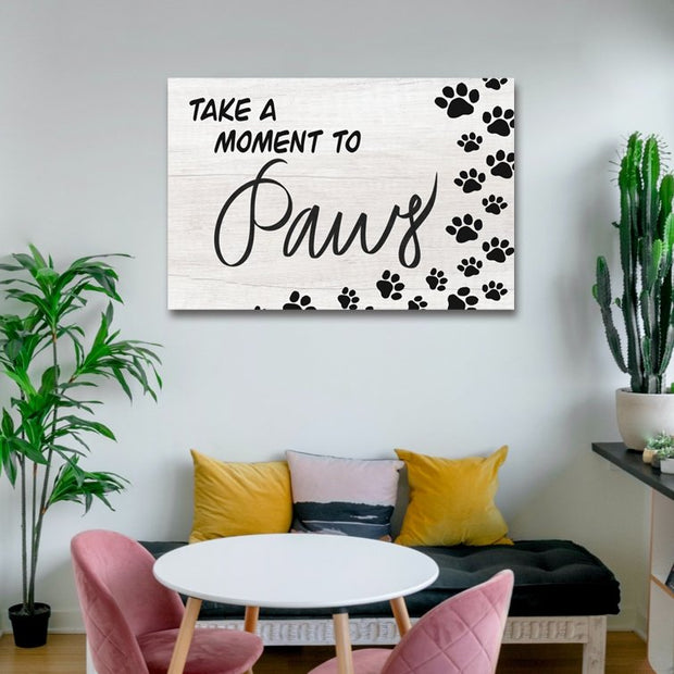 Take a Moment to Paws - Sixth City Design